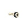 Tires Chrome Metal Tubeless Bolt-On Valve Stem 4 x