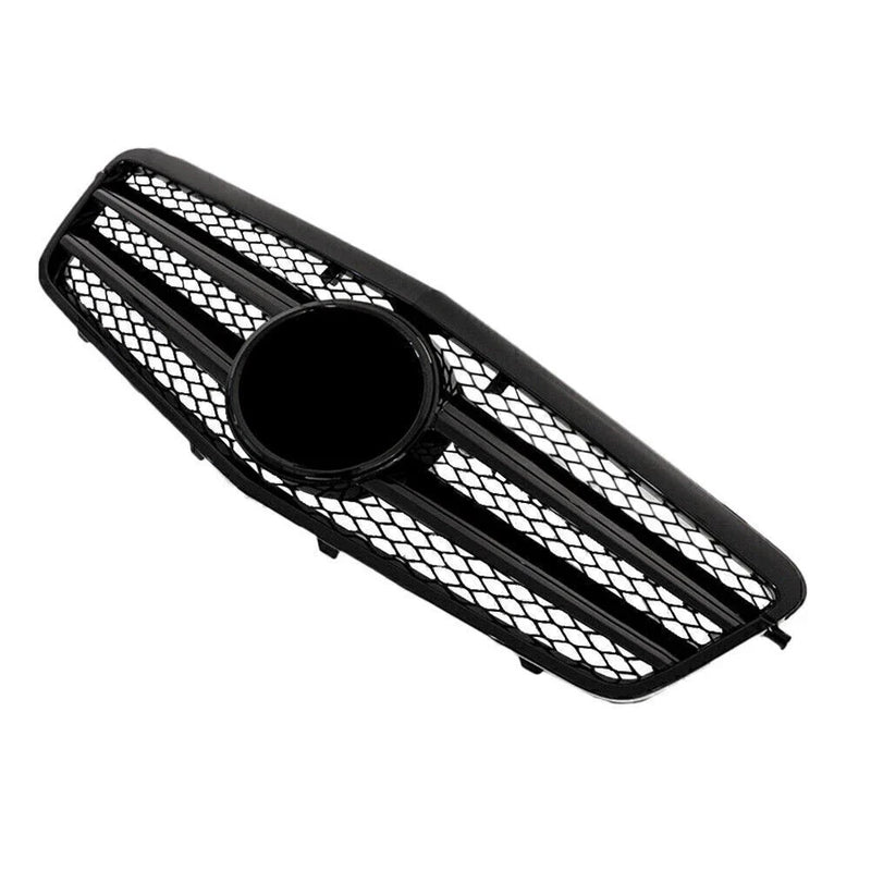 Benz E-Class E63 E250 E550 E350 4DR Shiny Black Front Grille (2009-2010)