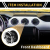 Ford F150 2009-2014 Center A / C Outlet Titanium Tone Dash AC Heater Air Vent