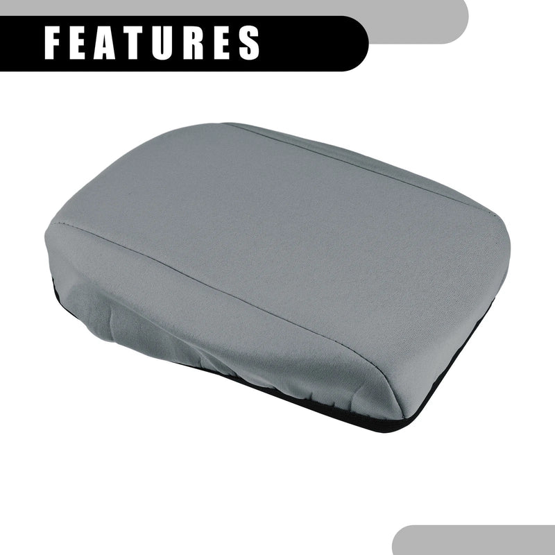 Ford Focus (2010-2015) - Neoprene Gray Center Console Lid Armrest Cover