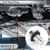 Car / Motorcycle 1 Set M14x1.5 1.34" Height Engine Oil Drain Plug with Gasket