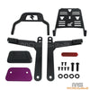 Dyna Wide Glide FXDWG Low Profile Luggage Rack Sissy Bar (2006-2009, 2015-2017)