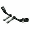 Harley 1 1/4" Black Foot Peg Mount Clamps