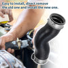 BMW X5 F15 F85 (2015-2018) Black 2x Radiator Hose & Intercooler Pipe