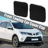 Toyota RAV4 Pair Front Bumper Tow Hook Cover Cap 2x (2009–2012)