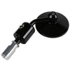 Harley End Rearview Mirrors 3" Round 7/8" Handlebars