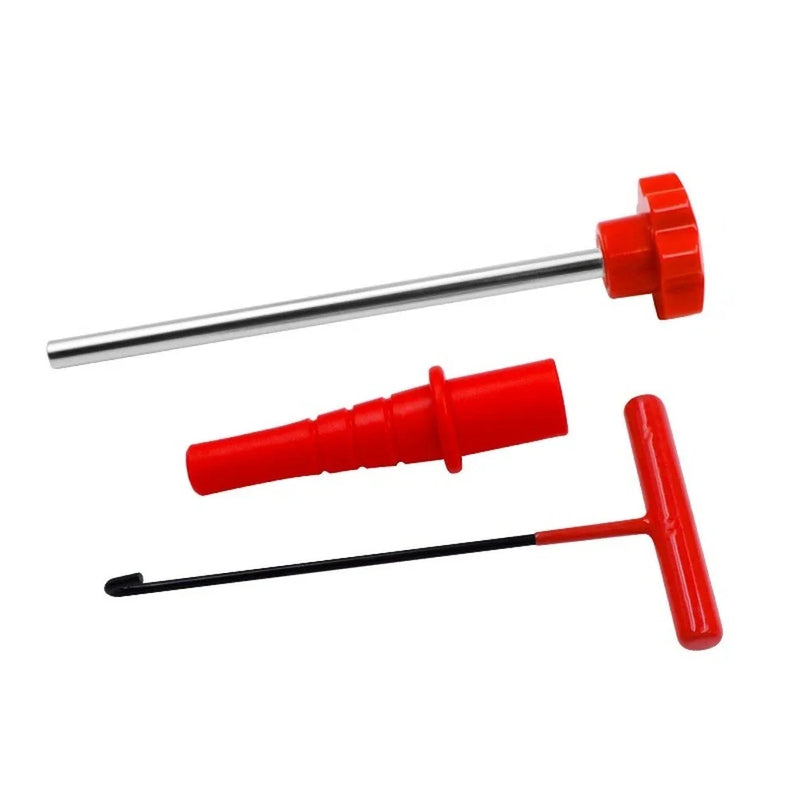 Quick Installation - No Tire Removal Needed 4 x Tire Valve Stem Tools