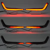 Honda Civic Rear Bumper Reflector Lamps 2 x LED Tail Brake Light (2017-2021)