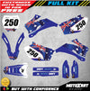 Yamaha YZF 250 (2006-2009) Aussie Style Graphics Custom Decal Kit