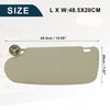 Dodge Ram 1500 (2002-2005) Beige Left Driver Side Sun Visor Assembly