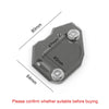 BMW F800GS 2008-2015 Gray Side Stand Extension Pad (2008-2015)