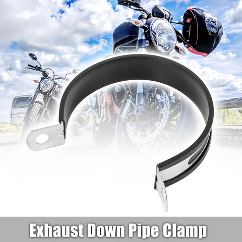 Motorcycle 3.5" Exhaust Band Joint Clamp Sleeve Pipe