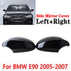 BMW E90 E91 E92 E93 Gloss Black Mirror Cap Covers (2006-2012)