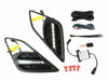 Toyota 86, Scion FR-S, Subaru LED Fog Lamp Cover Kit (2012-2020)