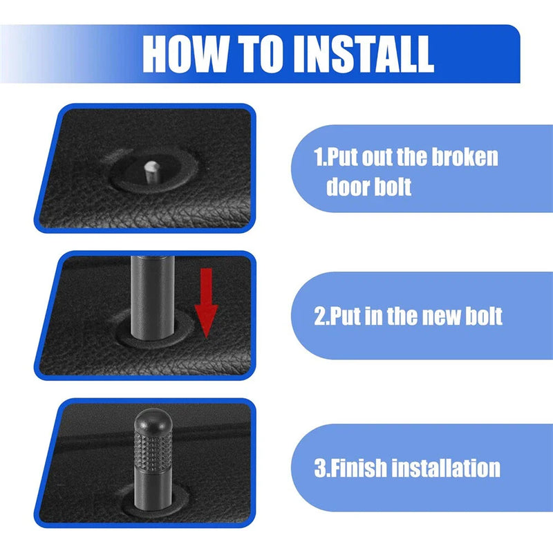 Honda Accord, Acura Door Lock Knob Pull Button (2003-2007)