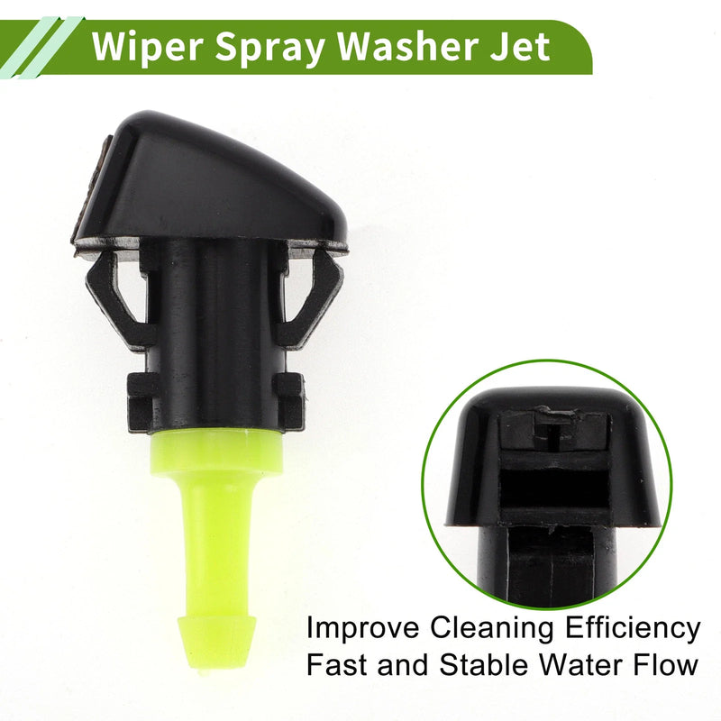 Jeep Patriot Windshield Washer Nozzle &  Hose Connectors (2007-2017)