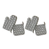 Cooking & Baking Grey Oven Mitt & Pot Holder Set - BBQ Gloves