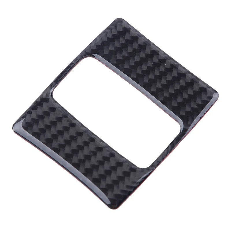Mazda 3 Axela Carbon Fiber Warning Light Button Bezel Cover (2013-2018)