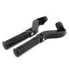 Harley Touring (1993-2023) Black Rear Passenger Foot Pegs
