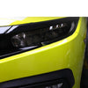 For Civic X 2017-2019 Car Smoke Black TPU Headlight Sticker Protect Film