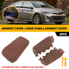 Toyota Avalon 3 x Console Lid Armrest & Door Panel Cover Trim (2013–2018)