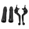 Honda CBR1000RR Black Extendable Brake Clutch Levers Grips Set (2004-2023)