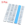 Motorcycle 2.1oz 5pcs Self Adhesive Wheel Balance Weights Strips