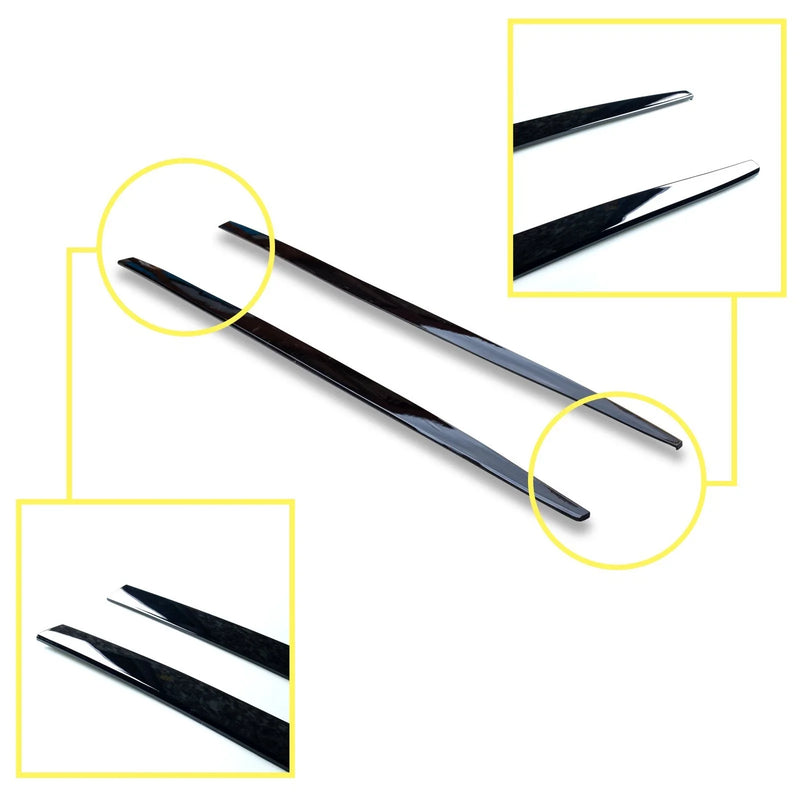 Benz C209 Coupe Side Skirt Extension Panel (2003-2010)