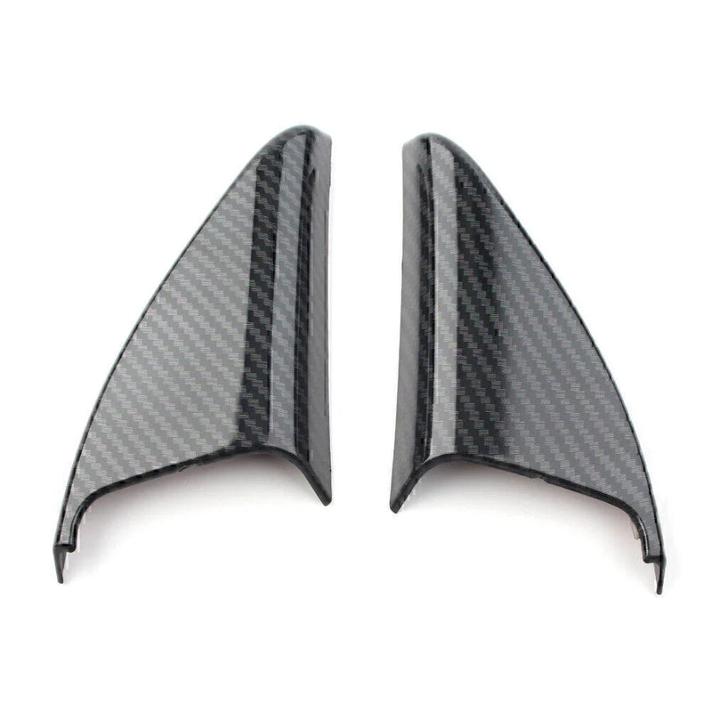 Benz A-Class A220 ABS Carbon Look A-Pillar Triangle Frame Cover Trim (19)