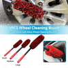 Alloy Wheels 3 x Soft Wheel Cleaning Brushes