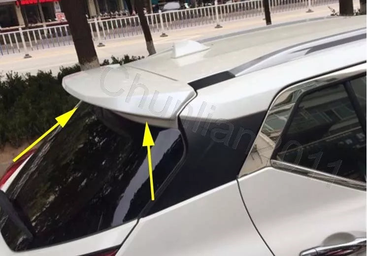 Nissan Kicks White Painted Boot Spoiler Wing ABS (2016-2020)