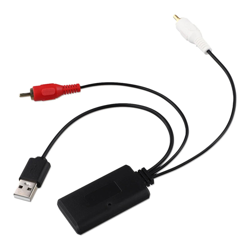 Universal USB Car Audio Adapter with USB Connectors