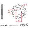 Yamaha Raptor 660 Sprocket / 15T Front Steel (2001–2005)