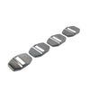 BMW F40 F45 G20, Benz C-Class, Maserati 4 x Black Car Door Lock Protective Covers