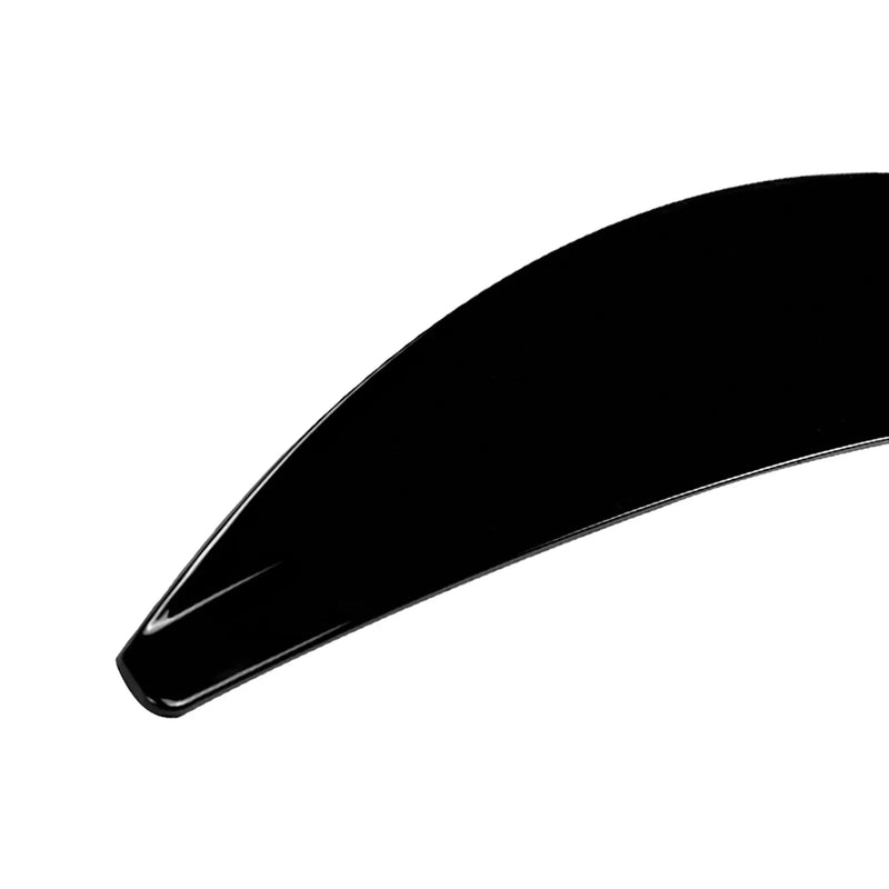 BMW X6 2 x Gloss Black Rear Boot Spoiler Lip (2019-2024)