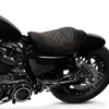 Harley Sportster Iron XL883 1200 Black Solo Seat Driver Rider (2010-2022)