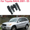 Toyota RAV4 4x Roof Rack Cover Rail End Shell (2001–2005)