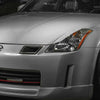 Nissan 350Z 2006-2009 Carbon Fiber Engine Hood Front Air Vent Cover Trim