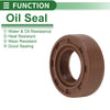 Car Oil Seal / 16x30x10mm / FKM Rubber High Pressure Brown