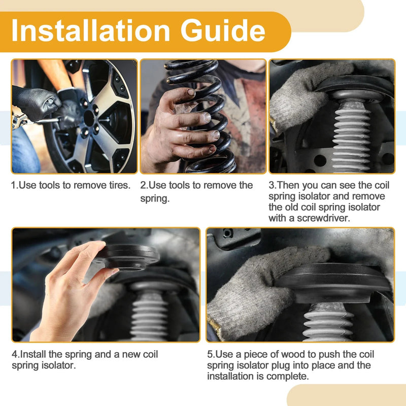 Chevrolet Trax Front Upper Coil Spring Insulators (2017 - 2022)