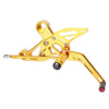 Yamaha MT-09 FZ-09 (2014-2017) Gold Adjustable Rearset Footpegs Kit