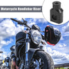 Motorcycle Black Handlebar Mounting Riser Clamp 7/8" 22mm