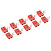 10pc 50A Battery Quick Connect Disconnect Winch Plug Connector 6-10 AWG