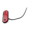 Trailer Truck Van 20 x 24V LED Oval Side Marker Light Tail Lamp Red