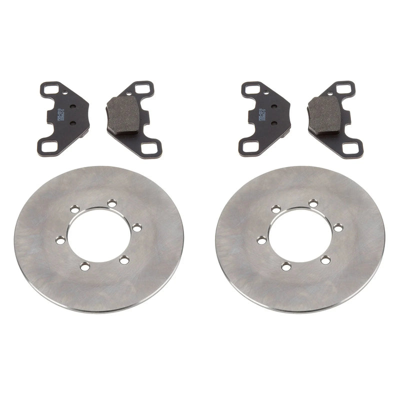 Polaris RZR 170 Front Brake Rotors & Semi-Metallic Pads (2009–2016)