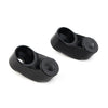 Harley Sportster FXR Black Short Front Turn Signal Mounts 39mm 49mm