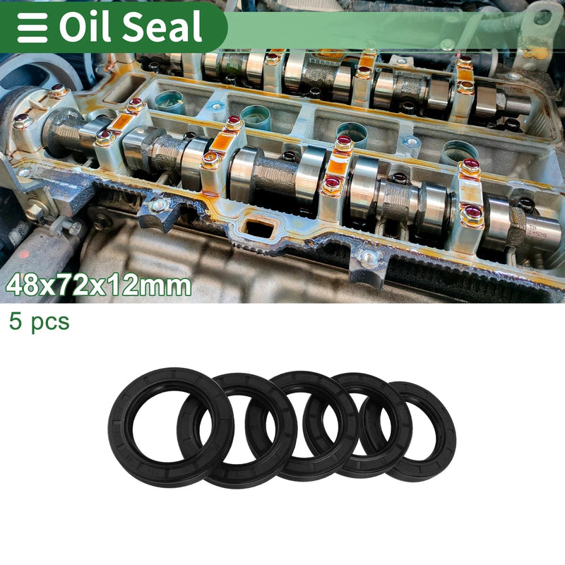 Make Model Oil Seal 48x72x12mm Rotary Shaft Seal NBR Rubber