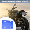 Motorcycle Motorcycle Registration Plate Holder Bracket 26x10 mm