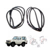 Toyota Land Cruiser FZJ71 / GRJ78 / GRJ79 / VDJ78 Front Door Weatherstrip Set