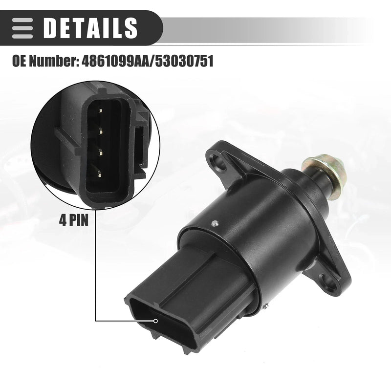 Jeep Grand Cherokee 1999-2001 Metal Idle Air Control Valve